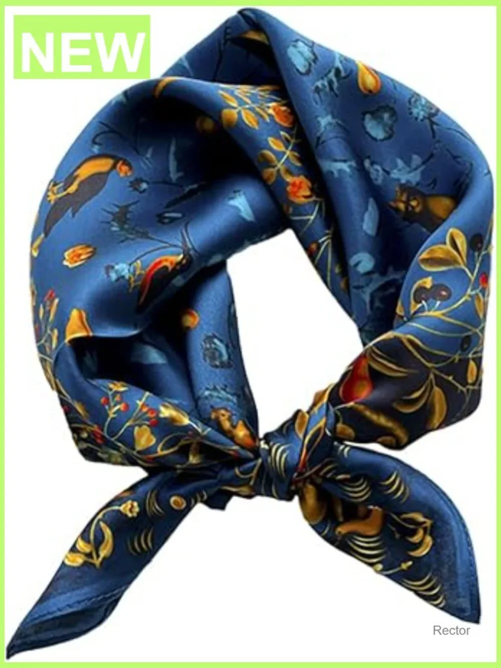 21x21in Mulberry Silk Scarf Lightweight Neckerchief Headscarf